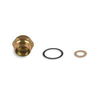 Holley Fitting Carburetor Inlet 7/8-20 in. Male to 5/8-18 in. Female Inverted Flare 3/8 in. line HL26-26