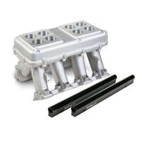 Holley Intake Manifold EFI Hi-Ram 11.08/11.08 in. Height 7000-8000 RPM GM LS3/L92 Satin HL300-114