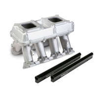 Holley Intake Manifold EFI Hi-Ram 11.08/11.08 in. Height 7000-8000 RPM GM LS3/L92 Satin HL300-115