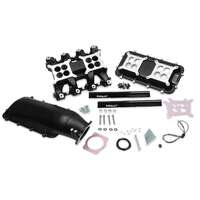 Holley Intake Manifold EFI Mid Rise 10.44/9.99 in. Height 1500-6500 RPM GM SB Gen III/IV (LS) Black HL300-126BK