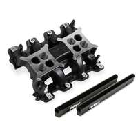 Holley Intake Manifold EFI Dual Plane 4.73/5.80 in. Height 1500-7000 RPM GM LS3/L92 Black HL300-134BK
