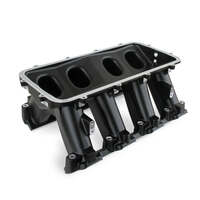 Holley Intake Manifold Base LS Modular Hi-Ram Aluminium Black Chevy 7.0L LS HL300-228BK