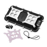 Holley Intake Manifold Base Adapter Mid-Rise GM LS1/LS2/LS6 Black Ceramic Kit HL300-231BK