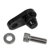 Holley Fitting MAP Sensor Port Plug Flat Head Male Push-on Aluminium Black Anodised HL300-251