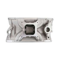 Holley Intake Manifold EFI High Rise 4.18 /5.28 in. Height 2500-7500 RPM Chevrolet SB Gen I Satin HL300-264
