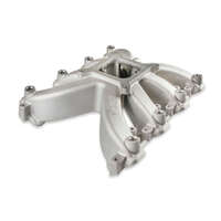 Holley Intake Manifold EFI Single Plane 5.417/5.417 in. Height 2500-7000 RPM GM LS7 Satin HL300-269