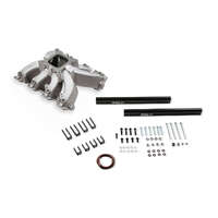 Holley Intake Manifold EFI Split Single Plane 7.32 /7.32 in. Height 2500-7000 RPM GM LS3/L92 Satin HL300-290