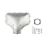 Holley Intake Manifold Injected Satin 95mm Top Section Side Mount Throttle Body for Ford Kit HL300-304
