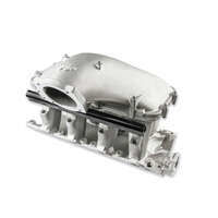 Holley Intake Manifold Hi-Ram EFI Multi-port Aluminium Satin 8.20 in. Deck Height Side Mount Top Kit HL300-306
