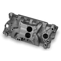 Holley Intake Manifold EFI Low Rise 3.91/5.40 in. Height Idle-6000 RPM Chevrolet SB Gen I Satin HL300-49