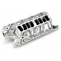 Holley Intake Manifold EFI High Rise 10.625/10.625 in. Height 2000-6500 RPM for Ford SB V8 Shiny HL300-75S