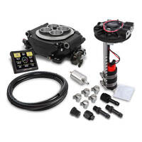 Sniper EFI Sniper Fuel Injection System Holley EFI Returnless Master Kit Black Kit