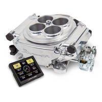 Sniper EFI Sniper Fuel Injection System Holley Super 650 HP 4150 Flange Self-Tuning Polished Throttle Body Kit