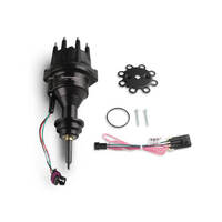 Sniper EFI Sniper Distributor HyperSpark Hall Effect EFI Billet Black Anodised V8 Mopar Big Block B For Chrysler For Dodge For Plymouth Ea