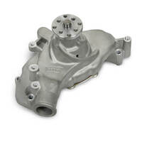 Weiand Water Pump Mechanical Team G Long High-Volume Aluminium Natural For Chevrolet Big Block Each