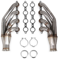 Flowtech Stainless Steel Turbo Headers Natural Finish Suit GM LS series, 1-3/4 Primary