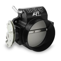Holley Holden Chev Billet LS-Series Throttle Body Black 105mm With Low RPM Taper