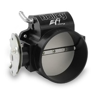 Holley Holden Chev Billet LS Series Throttle Body Black 105mm With Straight Bore