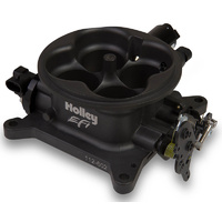Holley Universal 1000 cfm Race Series Throttle Body 4150 Flange Hard Core Grey