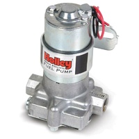 Holley Black 110gph Electric Fuel Pump Compatible With Alcohol and Methanol Fuel