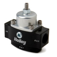 Holley HP Billet Fuel Pressure Regulator Adjustable 4.5 - 9 PSI With Idle Bleed