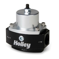 Holley HP Billet Fuel Pressure Regulator Adjustable 4.5 - 9 PSI w/Bypass Return
