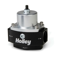 Holley Dominator Billet Fuel Pressure Regulator Adjustable 4.5 - 9 PSI w/Bypass