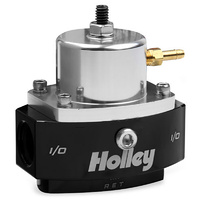 Holley Carburettor & EFI Fuel Pressure Regulator 4-65 PSI x2 3/8" NPT 12-879