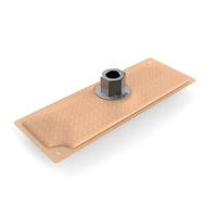Holley Hydramat 8" x 3" Rectangle Center Pick-Up With 3/8" NPT Female Fitting