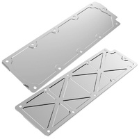 Holley Valley Cover Trussed Natural Billet Holden Chev LS2 LS3 LS7 LSX V8
