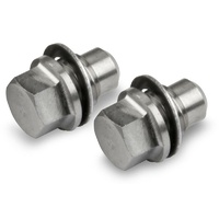 Holley Fuel Bowl Drain Plug Kit Suit XP & GEN 3 Dominator 26-146