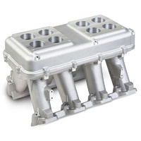 Holley LS3/L92 Hi-Ram Intake Manifold Dual 4500 Sideways Carburettor Mounting