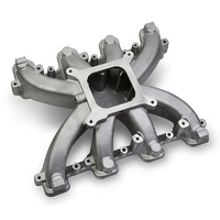 Holley LS3/L92 Single Plane Mid Rise Intake Manifold Single 4150/4160 Carbs