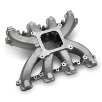 Holley LS1/LS2/LS6 Single Plane Mid Rise Intake Manifold Single 4150/4160 Carbs