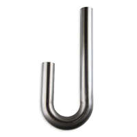 Hooker HOOKER Exhaust Tubing 180 Degree Mandrel J-Bend 2 in. Diameter 3 in. Radius 16-Gauge Steel Each