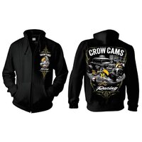 Crow Cams Hoodies Cotton Black Hot Rod Garage Theme XL Each HOODIES-XL