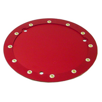 Hephner RED WHEEL COVER FOR MULE