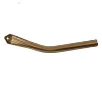 Hephner Titanium Bent Nose Wing Post L/H 1" O.D