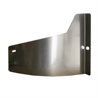Hephner Header Guard Stainless Steel R/H Mounts Of Radius Rod
