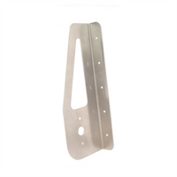 Hephner Hood Plate Aluminium, R/H