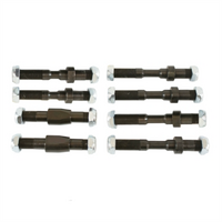 Hephner Shock Pin Kit Chromoly, With Kwik release Clip