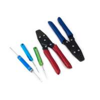 Haltech Dual Crimper Set Inc 3 pin removal tools