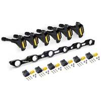 Haltech R35 Coil Bracket Kit for Toyota JZ Includes Bracket , Coils and connectors
