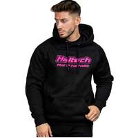Haltech "Classic" Hoodie Black Pink
