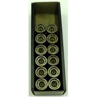 Crow Cams Lifter Hydraulic Roller GM Chevrolet .840in. Body Dia. Flat Tappet 320 Max. Pressure Set of 12 HT817C-12