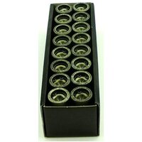 Crow Cams Lifter High Perf. GM Chev .840in. Body Dia. Flat Tappet 320 Max. Pressure Set of 16 HT817R-16