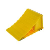 Hulk 4x4 Plastic Anti Slip Wheel Chock 208mm x 120mm x 110mm HU0201