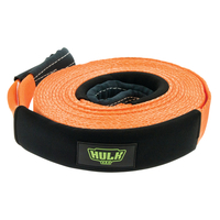 Hulk 4x4 Recovery Snatch Strap 60mm x 9m 8000kg Orange Nylon HU1023