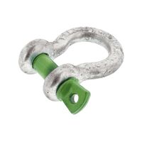 Hulk 4x4 Recovery Bow Shackle For Snatch Strap 3250kg Galvanised HU1029