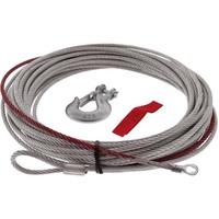 Hulk 4x4 Recovery Steel Winch Cable 8.3mm x 28m G70 clevis hook HU1051